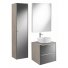 Мебель для ванной с накладной раковиной Roca Inspira 60 см городской дуб с зеркалом