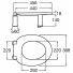 Сиденье для унитаза повышенное Roca Access Comfort