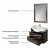 Мебель для ванной Roca America Evolution W 85 см дуб темный