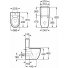 Унитаз Roca Meridian 34224C00U+341242000