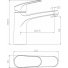Смеситель для раковины Rossinka RS45-11
