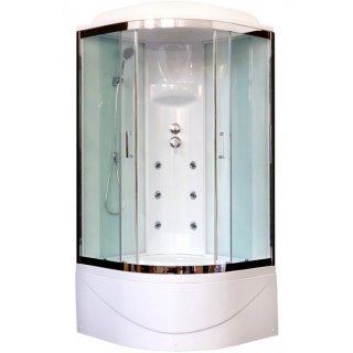 Душевая кабина Royal Bath RB90BK3-WT-CH 90x90