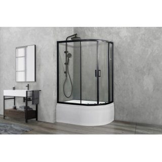 Душевой уголок Royal Bath RB8120BK-T-BL-L 120x80