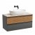 Мебель для ванной с раковиной из санфарфора и столешницей из керамогранита Sancos Delta 100 DL100GR+TT100A2+CN6047