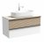 Мебель для ванной со столешницей Sancos Delta 100 DL100W+TT100A2X+CN5022