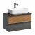 Мебель для ванной со столешницей Sancos Delta 80 DL80GR+TT80A1X+CN5021
