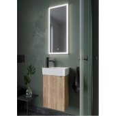 Мебель для ванной Sancos Mini 35 левая дуб галифакс натуральный