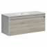 Мебель для ванной Sancos Smart 120-1 дуб бардолино/белая