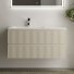 Мебель для ванной Sancos Snob R 100 Beige Soft левосторонняя