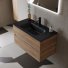 Мебель для ванной Sancos Urban 90 дуб галифакс натуральный Black