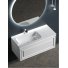 Мебель для ванной Sancos Very 100 Bianco левосторонняя