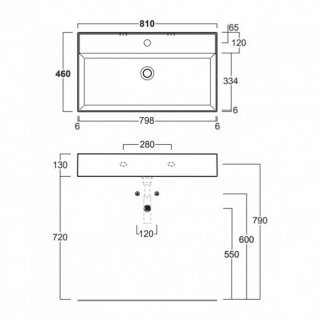 Раковина Simas Agile AG81