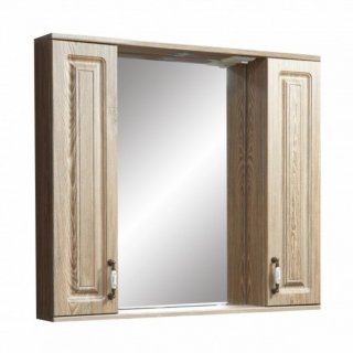 Зеркало со шкафчиком Stella Polar Кармела 90/С карпатская ель