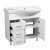 Мебель для ванной Stella Polar Концепт 80 см белая левая