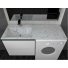 Мебель для ванной Stella Polar Мадлен 120 см белая