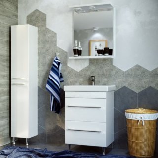 Мебель для ванной Stella Polar Ванесса 60 см напольная белая