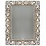 Зеркало прямоугольное Tessoro Isabella TS-1021-W/B с фацетом белый глянец с бронзой