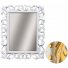 Зеркало прямоугольное Tessoro Isabella TS-2076-750-W/G белый глянец с золотом