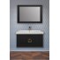 Мебель для ванной Tessoro Adel 80C черная