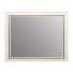 Зеркало Tessoro Foster 105 белое с патиной золото