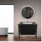 Мебель для ванной подвесная Tessoro Miro 90 черная