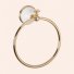 Полотенцедержатель кольцо Tiffany World Harmony 015 белый/золото