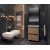 Мебель для ванной Velvex Klaufs 60.2Y подвесная черная-шатанэ