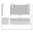 Мебель для ванной Velvex Loft Pulsus 140 см белая