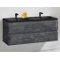 Мебель для ванной Vincea Alba 120 натуральный камень Black
