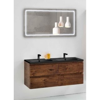 Мебель для ванной Vincea Alba 120 темный дуб Black