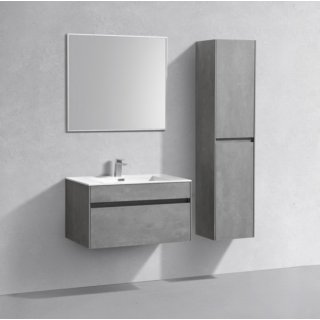 Мебель для ванной Vincea Chiara 80 цвет цемент