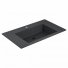 Мебель для ванной Vincea Chiara 80 цвет серый камень Black