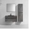 Мебель для ванной Vincea Chiara 100 цвет серый кам...