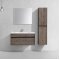 Мебель для ванной Vincea Chiara 100 цвет темный ду...