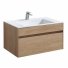 Мебель для ванной Vincea Chiara 80 цвет натуральный дуб