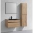 Мебель для ванной Vincea Chiara 80 цвет натуральный дуб Black