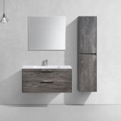 Мебель для ванной Vincea Chiara 2D 100 цвет серый камень