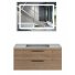 Мебель для ванной Vincea Chiara 2D 100 цвет натуральный дуб Grey