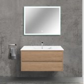 Мебель для ванной Vincea Gio 100 натуральный дуб