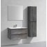 Мебель для ванной Vincea Luka 80 цвет серый камень