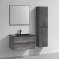 Мебель для ванной Vincea Luka 80 цвет серый камень Grey
