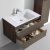 Мебель для ванной Vincea Luka 80 цвет темный дуб