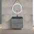 Мебель для ванной Vincea Paola 60 цвет бетон Black