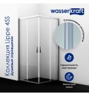 Душевой уголок WasserKRAFT Lippe 45S02 80x80