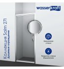 Душевая дверь WasserKRAFT Salm 27I27 80 см